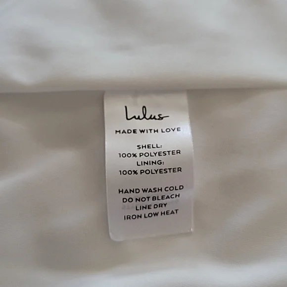 Lulus Sunny Baby White Smocked Tiered High-Waisted Midi Skirt - Large | NWT - Picture 7 of 7